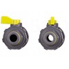Bradas Tap Connection Stop Valve with Valve 3/4 Inch Lime