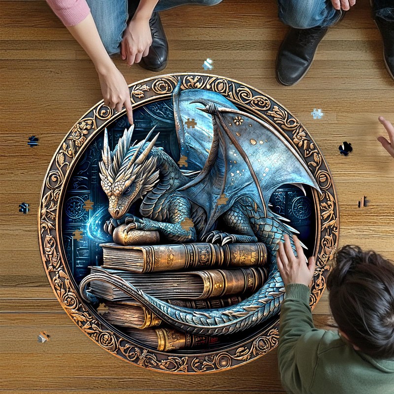 NABYSHOP Round Puzzles for Adults 1000 Pieces, Hard Difficult Challenging