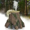 REPTIZOO Reptile Humidifier Fogger, Tree Trunk Humidifier with Top Mist