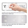 9x3 Inch War Room Sign Acrylic Self-stick Door Wall Signage