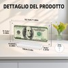 Cornice per banconote da un dollaro, porta banconote da un