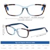 DOOViC Reading Glasses for Women Blue Light Blocking Stylish Design