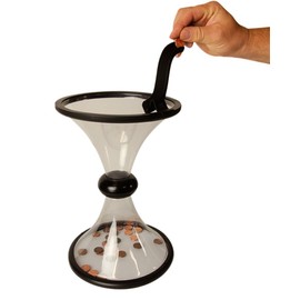 KATE CREW Vortex Bank ll Watch Money Defy Gravity Circling Around When Saving Loose Coins