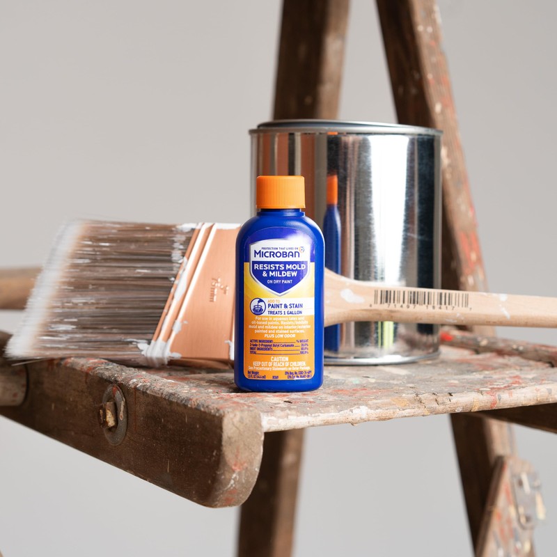MICROBAN 1.5 oz. Fungicidal Paint Additive – Resists Mold &