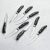 Henckels Forged Contour 8-pc Steak Knife Set - Black