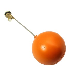 SagaSave Ballcock Float Valve, Circular Brass Body Ball Valve Float, 20MM(3/4") Diameter, Red