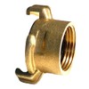 Underhill Quick Connect Garden Hose Fitting, Connector, Heavy-Duty, Solid Brass,