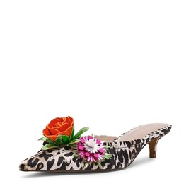 Betsey Women's Abigayl Pump, Leopard, 7