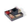 Durable Coffee Point Case Servierhilfe, Dispenser für Kaffeekapseln/Teebeutel/Zuckersticks, anthrazit, 338658