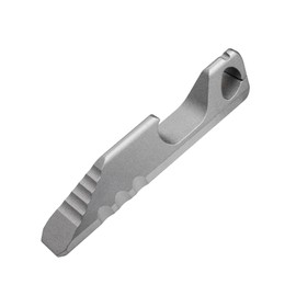 ainhue A23 Mini Pry Bar Bottle Opener, TC4 Titanium Prism Triangular Multi-Tool EDC Small Crowbar