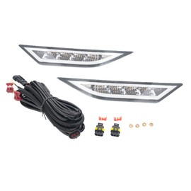 CONCEPT AUTOMOTIVE LIGHTS Fog Light Assembly Compatible with 2019-2020 Toyota Avalon LED Daytime Running Light Fog Lights with Assembly Set Switch Harness Left & Right Side