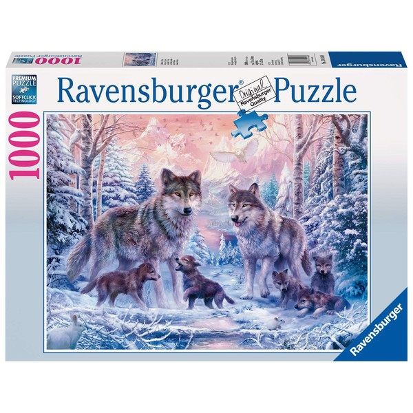 Ravensburger Arctic Wolves Jigsaw Puzzle (1000 Piece)