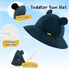 POMIJIAN Toddler Sun Hat Girls UPF 50+ Baby Bucket Hats