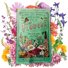 Pollinator Wildflower Seeds Bulk - 1 Lb ~640,000 Bulk Wildflower Seeds - Hummingbird & Butterfly Flower Seeds - 23 Varieties of Pure Non-GMO Bulk Flower Seeds for Planting - Perennial & Annual