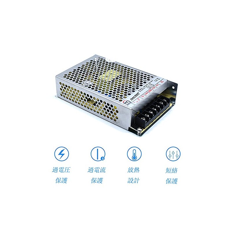 Hlucky753 +5V/8A +12V/8A +24V/3A Output Switching Power Supply DC Stabilized