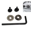 Outer Inner Flange Lock Blade Bolt for Rockwell Worx 4-1/2"