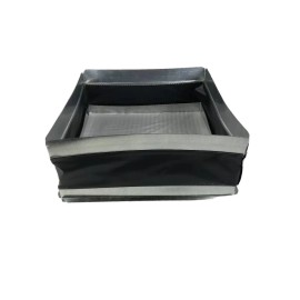 tinman 19.5 X 12.5 INCHES CARLISLE FLEXIBLE DUCT CONNECTOR CANVAS JOINT DUCTWORK