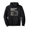 Crabtree, Arkansas Proud Nutrition Facts Pullover Hoodie