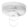 2 in 1 Desktop Fan ABS PP 4000mah 3 Gears