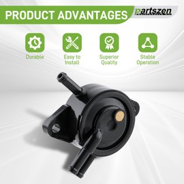 partszen 49040-7001 Fuel Pump for Kawasaki FH381V FH430V FH451V FH500V FH531V FH541V FH580V FH601D FH601V FH641D FH641V FH661V Engine Lawn Mower with 49019-0027 Fuel Filter with Clamps