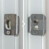 BrainExploder Door Silencer Strike Plate - Flexible, Noise Eliminating Fix