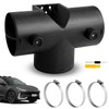 WZYTEU Auxiliary Heater Accessories Diameter 75 mm, Type T Three-Way