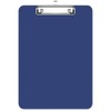 Hnogri Plastic Clipboards, Blue Clip Board Standard A4 Letter Size