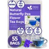 FRESHDRINKUS FreshDrinkUS, Premium 55 Butterfly Pea Tea Bags, 100% Natural