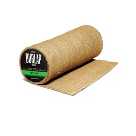 VViViD Burlap Fabric Roll (12” x 35ft) Natural Jute for DIY Crafts, Wedding Decorations, Gift Wrapping & Home Accents