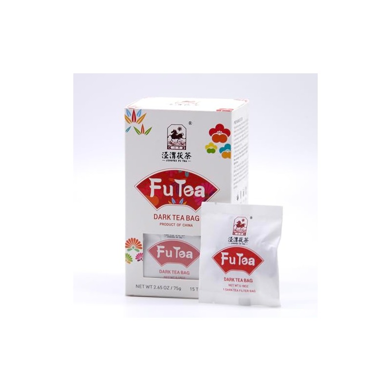 Jingwei Fu Tea, Dark Tea, Smooth & Aromatic, 15 Individually