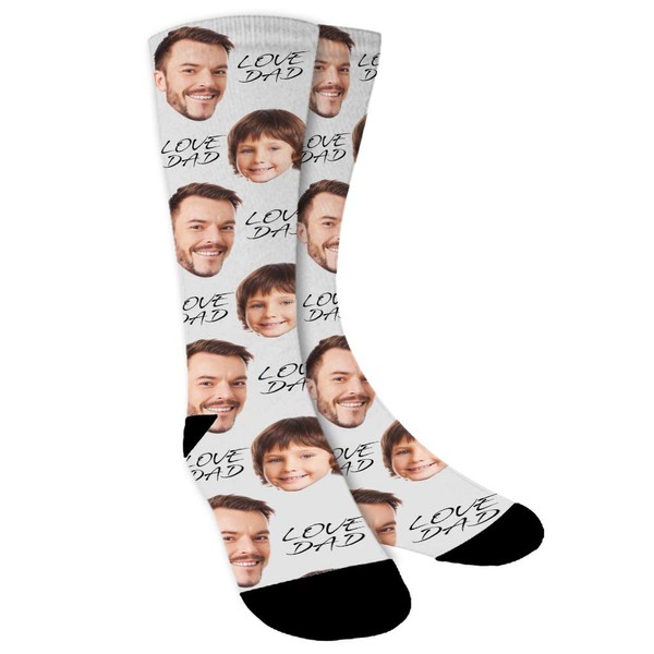 Aolun Photo Socks for Men and Women, Customisable -