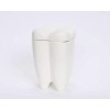 Unbranded Ceramic Tooth storage Jar 9" x 5.5" wide Cookie