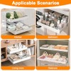 Diealles Shine Telescopic Drawer, Pack of 2, Adjustable Width 31-52