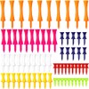 GGTTNRT Pack of 70 Plastic Golf Tees 7 Colours 7
