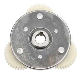 Gear Clutch Kit, Durable 36T Nylon Gears with Bearings, Electric Motor Parts 3-Piece Set for 500W E-Bikes Scooters and Electric Vehicles