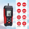 JuviPerpric 2-in-1 Digital Tachometer, Handheld Contact 3~19999RPM & Non-Contact 3~99999RPM