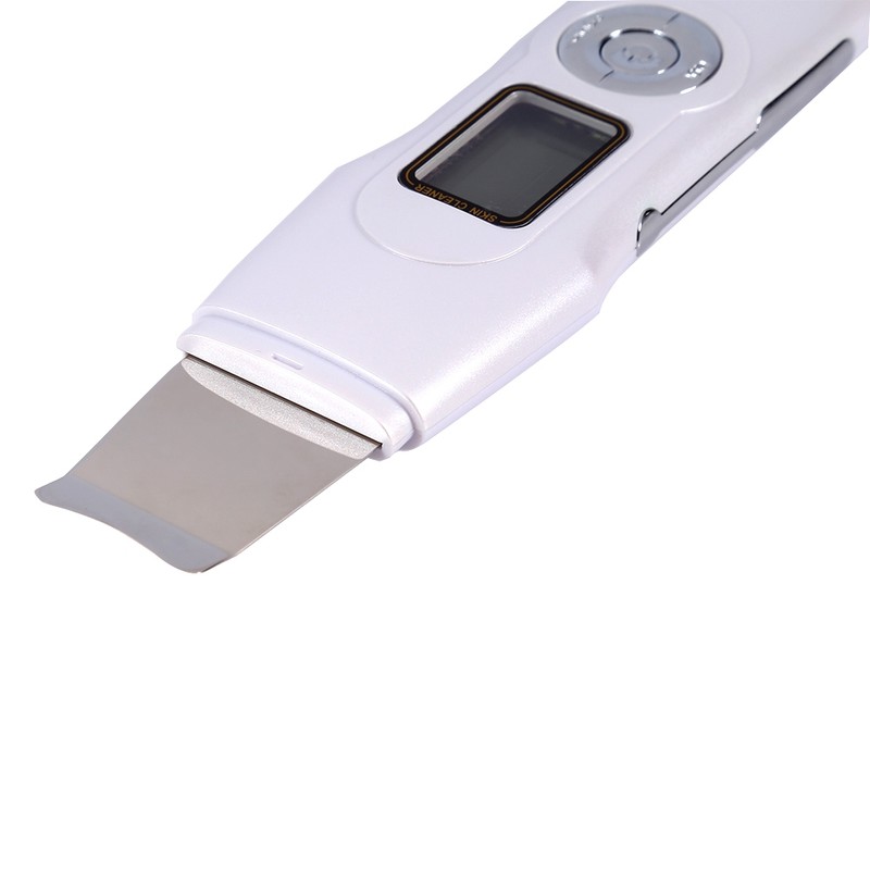 Rechargeable Ultrasonic Facial Skin Pore Clean Scrubber Exfoliator Beauty Machine