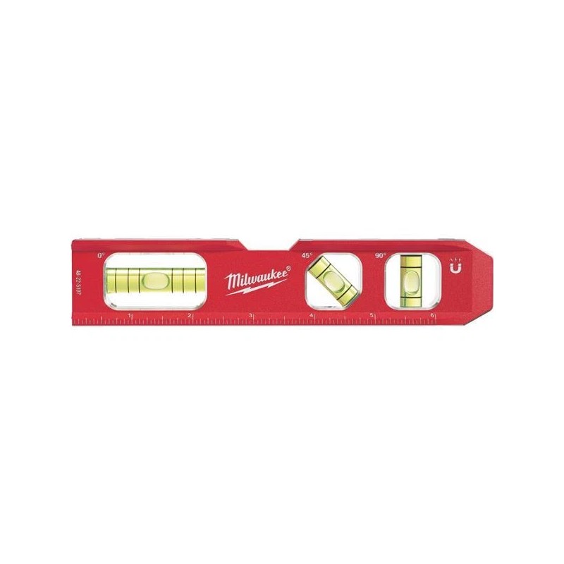 Milwaukee Accessory (3)-Milwaukee High-Quality 7" L. Aluminum Magnetic Compact Billet
