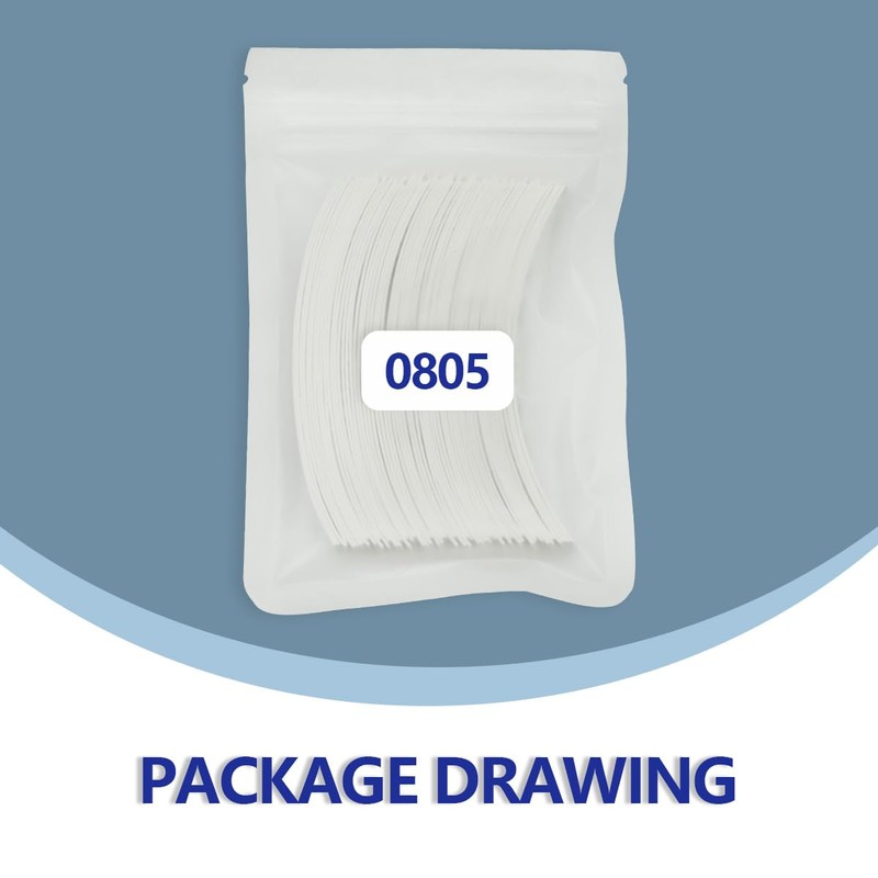 Innfeeltech 1500pcs High Quality SMD Resistor Kit 0805 1/8W 60