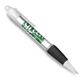 Destination Vinyl ltd Beautiful and comfortable White Ballpoint Pen(Black Ink) - Green Tea Healthy Organic Tea Cup #5171