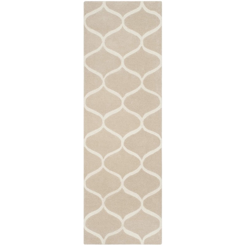 Safavieh Cambridge Collection CAM730J Handmade Moroccan Ogee Premium Wool Runner,