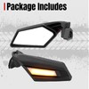 A & UTV PRO Maverick X3 Side Mirrors with Led