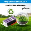 EXCERCUS Compatible Ink Cartridge Replacement for for Canon CLI-281 CLI-281XXL