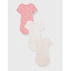 Petit Bateau Baby Boys Bodysuits Pack of 3, multicoloured