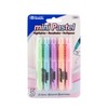 BAZIC Products Mini Highlighter – Pastel Color Assorted Chisel Tip