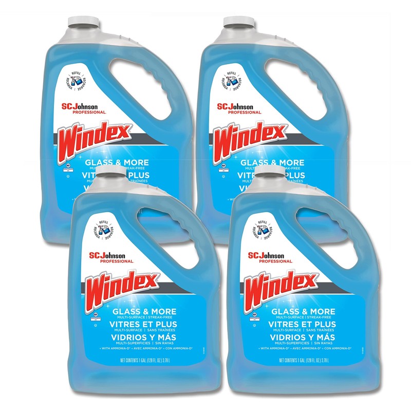 SC Johnson Professional Windex Glass and More Multi-Surface Cleaner, Windex