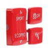 3 Pcs Gear Button Kit 6131 9252 912‑1 ESP Antislip