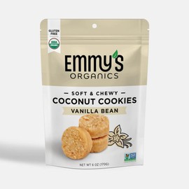 Emmy's Organics 2 count, (6 oz each), Cookies, 12 oz Bag
