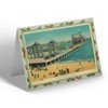 CHRISTMAS CARD - Vintage Essex - The Pier and Beach,