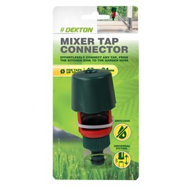 DEKTON Multi Tap Adapter – Durable, Easy-to-Install Connector for Garden Hoses | Perfect for Drip Irrigation Systems and Watering Tools | Universal Fit and Compatibility